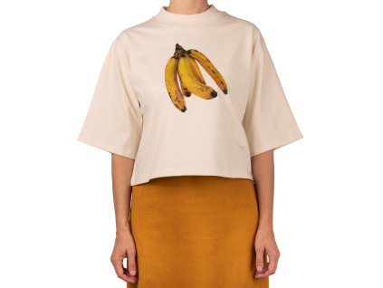crop damske tricko banany lovemusic KUK 2599