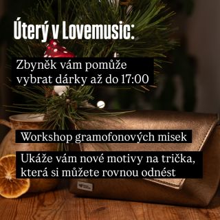 Úterý 23.12. se na vás v Lovemusic těší Zbyněk :)